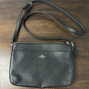 Coach Black Leather Crossbody